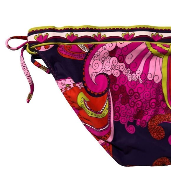 Trina Turk Tie Sides Bikini Bottom Size 12 - Picture 8 of 12